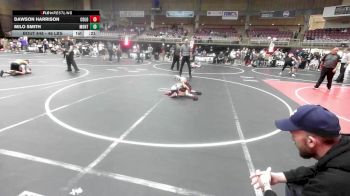 46 lbs 2nd Place - Dawson Harrison, Colorado Outlaws vs Milo Smith, Montrose Elite