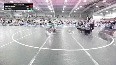 80 lbs Rr Rnd 1 - Dane Witmer, TNWC Black vs Kai Vera, Ohio Valley Forge