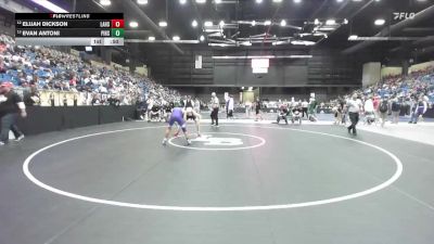 113 lbs Cons. Round 1 - Elijah Dickson, Lansing HS vs Evan Antoni, Pittsburg HS