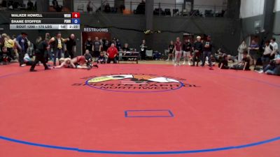 175 lbs Cons. Rd Of 16 - Walker Howell, West Grand vs Shane Stoffer, Peninsula Wrestling