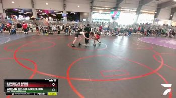 138 lbs Champ. Round 2 - Adrian Brunk-Nickelson, Mat Tribe Wrestling vs Leviticus Paris, Legacy Wrestling Club