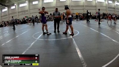 285 lbs Round 1 (6 Team) - Caleb Rodriguez, Garnett Trained TS vs Jorge Alvarez, 84 Athletes