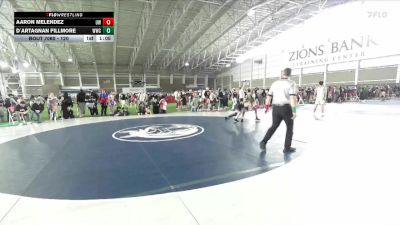 120 lbs Champ. Round 1 - Aaron Melendez, Uintah Wrestling vs D`Artagnan Fillmore, Wasatch Wrestling Club