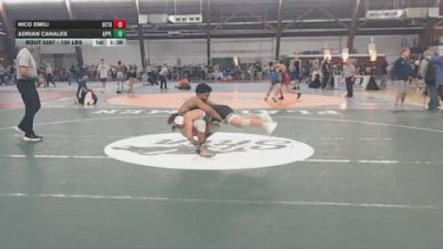 130 lbs Rr Rnd 3 - Nico Emili, Bethlehem Catholic vs Adrian Canales, Apple Academy