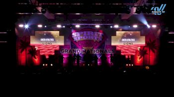 Cheer Athletics - Plano - Lions [2025 L3 Youth - Medium Day 2] 2025 Spirit Sports Grand Nationals