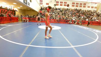 113 lbs Round Of 16 - Jayden Mendes, North Attleborough vs Dante Graziano, Shawsheen