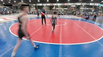 95 lbs Champ. Round 2 - Treye Gibbons, Crawford vs Jeffrey Fesko, Coyote Wrestling Club