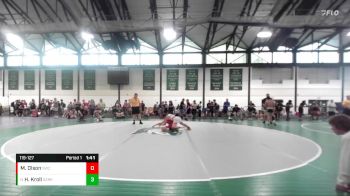 119-127 lbs Quarterfinal - Hunter Kroll, Unattached vs Michael Olson, Sycamore Wrestling Club