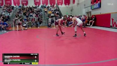 165 lbs Cons. Round 3 - Braden Puentes, Richfield vs Maddox Caster, Palisade