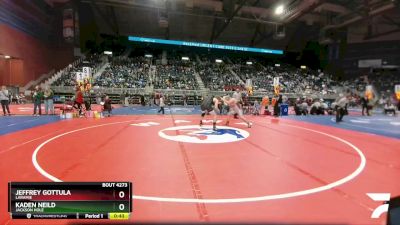 4A-220 lbs Cons. Round 2 - Jeffrey Gottula, Laramie vs Kaden Neild, Jackson Hole