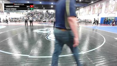 113 Boys Cons. Round 3 - Armando Nunez, Sweetwater vs Noah Steele, St Augustine