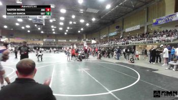 130 lbs Consolation - Easton McKee, Junction Wrestling Club (JWC) vs Dallas Garcia, Unattached