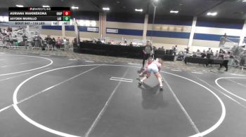 116 lbs Consi Of 8 #1 - Auriana Wakinekona, Grapplers HI vs Jayden Murillo, Lab Academy