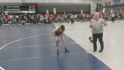 106 lbs Champ. Rd Of 32 - Wesley Martin, Elevate Wrestling Academy vs Declan Mohler, 3F Wrestling