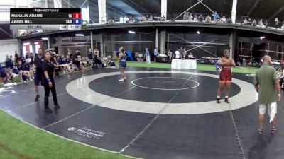 207 lbs Mahalia Adams, Virginia vs Angel Hill, California Red