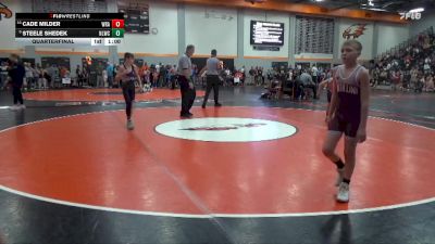 89 lbs Quarterfinal - Cade Milder, Wrath vs Steele Shedek, North Liberty Wrestling Club