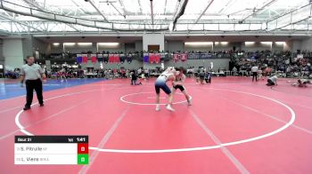 132 lbs Round Of 32 - Shawn Pitrulle, New Fairfield vs Luke Viens, Bristol Eastern