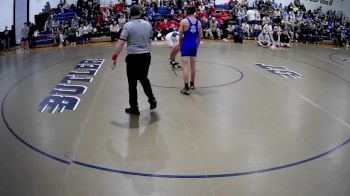 145 lbs Quarterfinal - Josiah Bosch, Beaver County Christian School vs Dylan Ross, Shaler Area