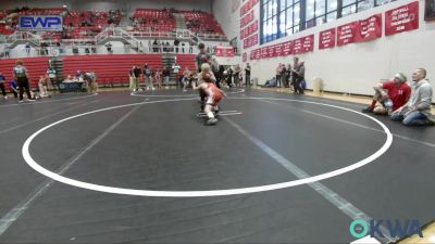 67 lbs 3rd Place - Christopher Gross, Redskins Wrestling Club vs Sawyer Henderson, Tecumseh Youth Wrestling