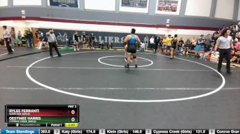 235 lbs Semifinal - Rylee Ferranti, Klein Oak (Girls) vs Destinee Harris, Cypress Creek (Girls)