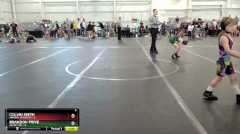 52 lbs Round 3 (6 Team) - Colvin Smith, Armory Athletics vs Brandon Prive, Jacket WC