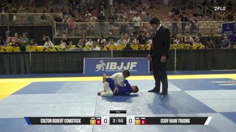 Cody Haru Truong vs Colton Robert Comstock 2025 Pan Kids Jiu-Jitsu IBJJF Championship