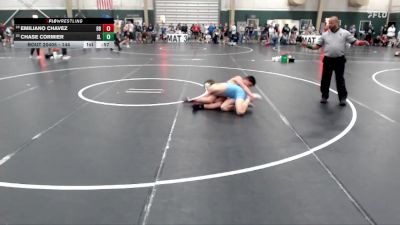 144 lbs Champ. Round 1 - Chase Cormier, Silver Lake vs Emiliano Chavez, BV Bison