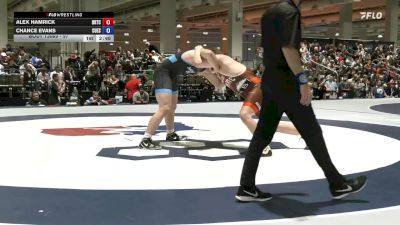 97 lbs Champ. Round 1 - Alex Hamrick, BRTC vs Chance Evans, Cuesta