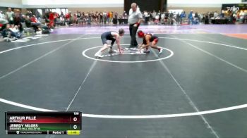 106 lbs Champ. Round 1 - Jeredy Nilges, Shawnee-Mill Valley HS vs Arthur Pille, Glendale