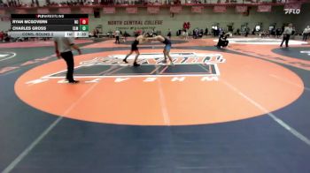 165 lbs Cons. Round 2 - Charles Gross, Elmhurst University vs Ryan McGovern, North Central