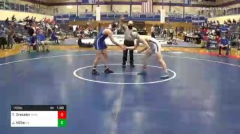 172 lbs Consolation - Thomas Dressler, Spring Grove vs Johnny Miller, Exeter
