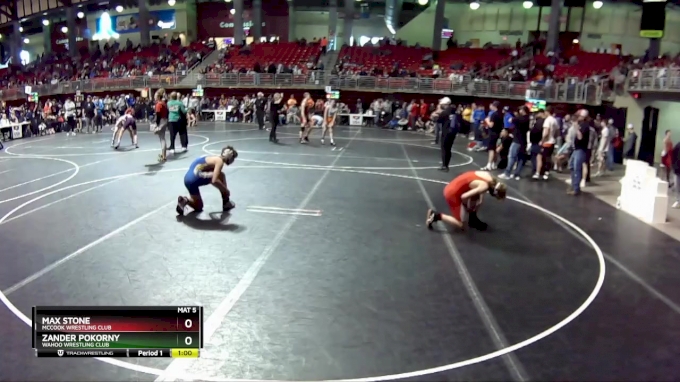 125 lbs Champ. Round 1 - Max Stone, McCook Wrestling Club vs Zander ...