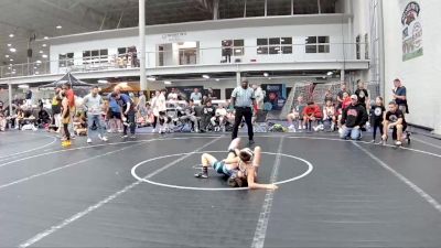 64 lbs Round 6 (8 Team) - Jett Sidun, Mat Assassins White vs Oakley Leese, PA Alliance