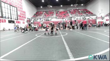 40 lbs Consolation - Manny Blackburn, Little Axe Takedown Club vs Kylan Sepeda, Blackwell Wrestling Club