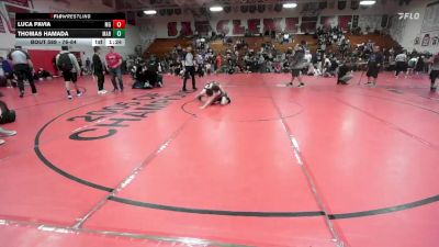 76-84 lbs Round 3 - Luca Pavia, Monster Garage vs Thomas Hamada, Poway Elite