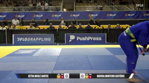 Ketra Nicole Bartek vs Mayara Monteiro Custódio 2026 Pan Jiu Jitsu IBJJF Championship