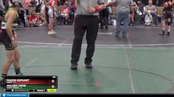 60 lbs Round 6 (10 Team) - Mason Kephart, POWA vs Holden Davis, Terps Xtreme