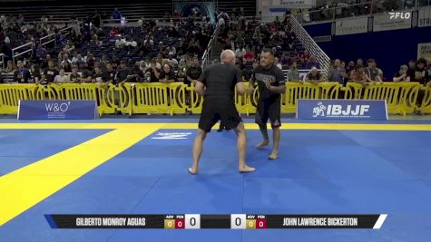 John Lawrence Bickerton vs Gilberto Monroy Aguas 2025 Pan IBJJF Jiu-Jitsu No-Gi Championship