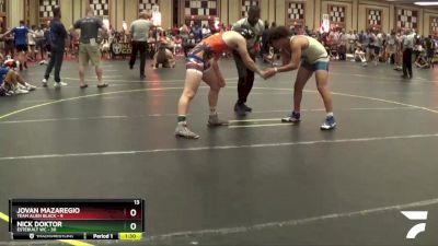 180 lbs Round 1 (6 Team) - Nick Doktor, EsteBuilt WC vs Jovan Mazaregio, Team Alien Black