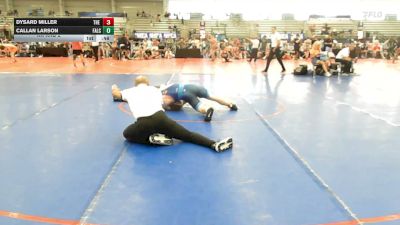 152 lbs Rr Rnd 2 - Dysard Miller, The Academy Wrestling Club - HSB vs Callan Larson, Falcons Wrestling Club - HSB