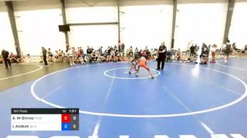 36 kg 5th Place - Al'Kwaughn Murphy-Simms, Team Delaware vs Isaak Anokye, Doughboy Blue