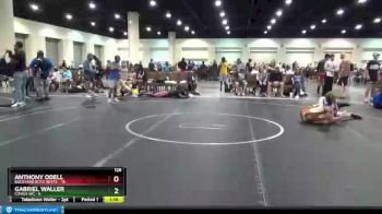 126 lbs Round 6 (8 Team) - Anthony Odell, Backyard Boyz White vs Gabriel Waller, Citrus WC