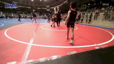 52 lbs Rr Rnd 1 - Ellie Klahr, Coweta Tiger Wrestling vs Samantha Ham, Nebraska Wrestling Academy