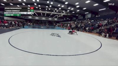 133 lbs Champ. Round 2 - Ethan Buonanducci, Bridgewater State vs Logan Connolly, Saint Vincent