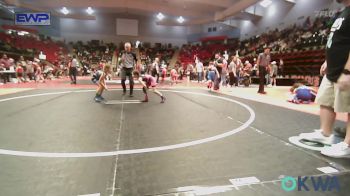 52-57 lbs Rr Rnd 5 - Brinley Carter, Bartlesville Wrestling Club vs Adley Cunningham, Bartlesville Wrestling Club
