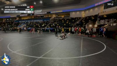 138 lbs Cons. Round 2 - Leyton Bartley, New Lenox (Lincoln-Way West) vs Aiden Winkie, Ankeny