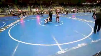 110 lbs 1/4 Finals - Cheyenne Hooks, Pin-King All Stars vs Reese Anderson, Rhodes Supreme