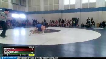 110 lbs Round 2 (4 Team) - Hudson Odle, Penn vs Max Wiesenauer, Carmel