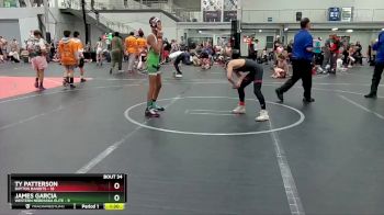 92 lbs Round 7 (10 Team) - James Garcia, Western Nebraska Elite vs Ty Patterson, Dayton Bandits