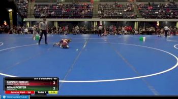 65 lbs Round 3 - Connor Krech, Anoka Youth Wrestling vs Noah Porter, Charlotte